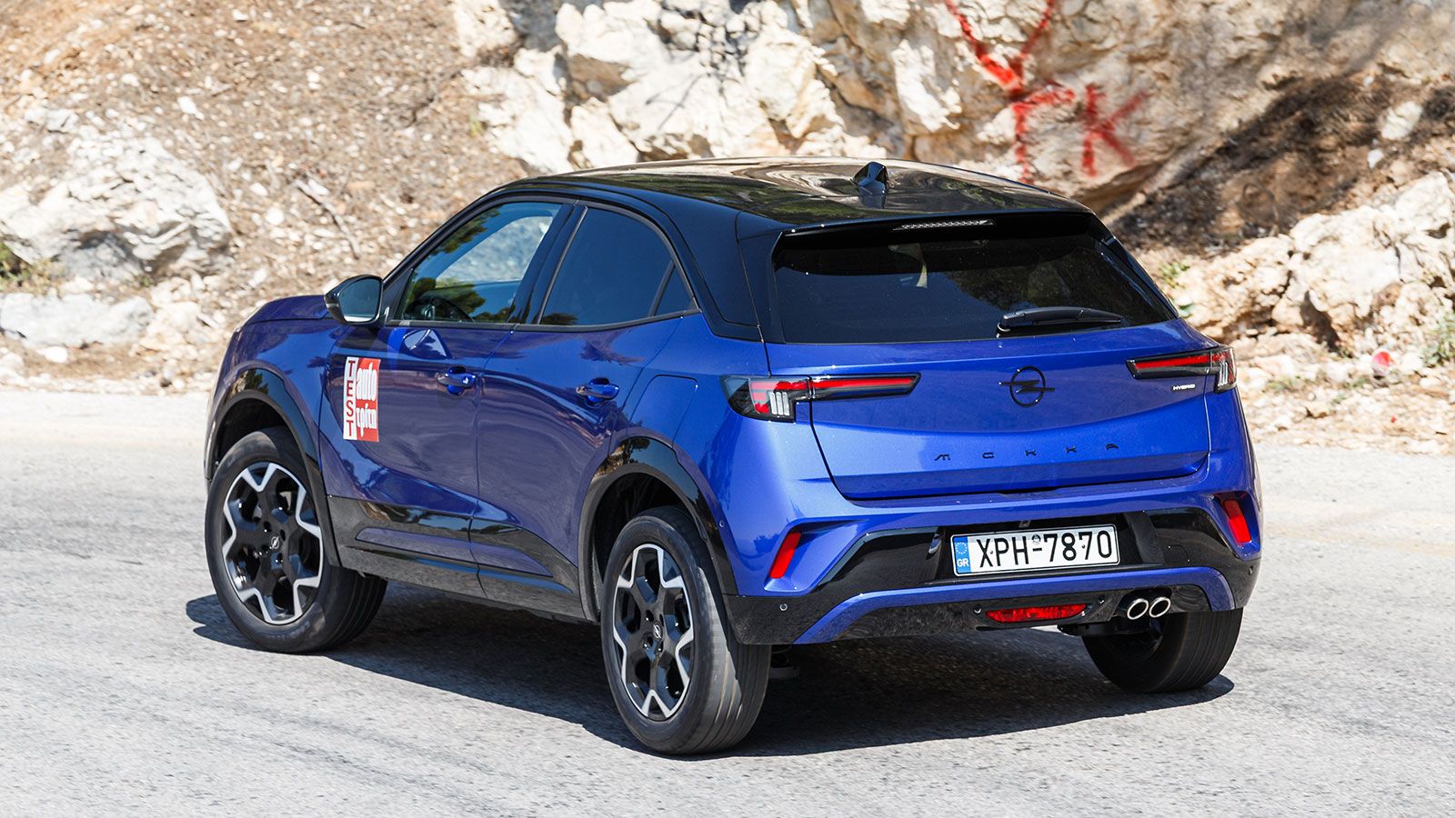 Πίσω όψη του Opel Mokka